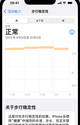 阿克陶iPhone手机维修如何在iPhone开启'步行稳定性通知'