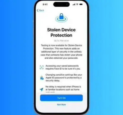 阿克陶苹果授权维修店分享被盗设备保护功能开启方法