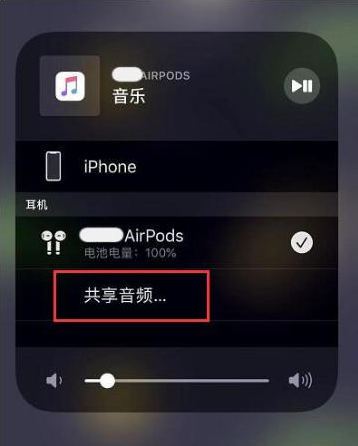 阿克陶苹果14音频维修点分享iPhone14音频共享设置方法 