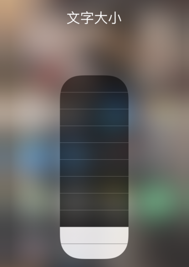 阿克陶苹果手机维修分享小技巧：在 iPhone 控制中心快速调节字体大小 